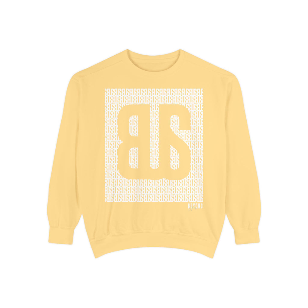 Beyond Unseen — Garment-Dyed Graphic Sweatshirt