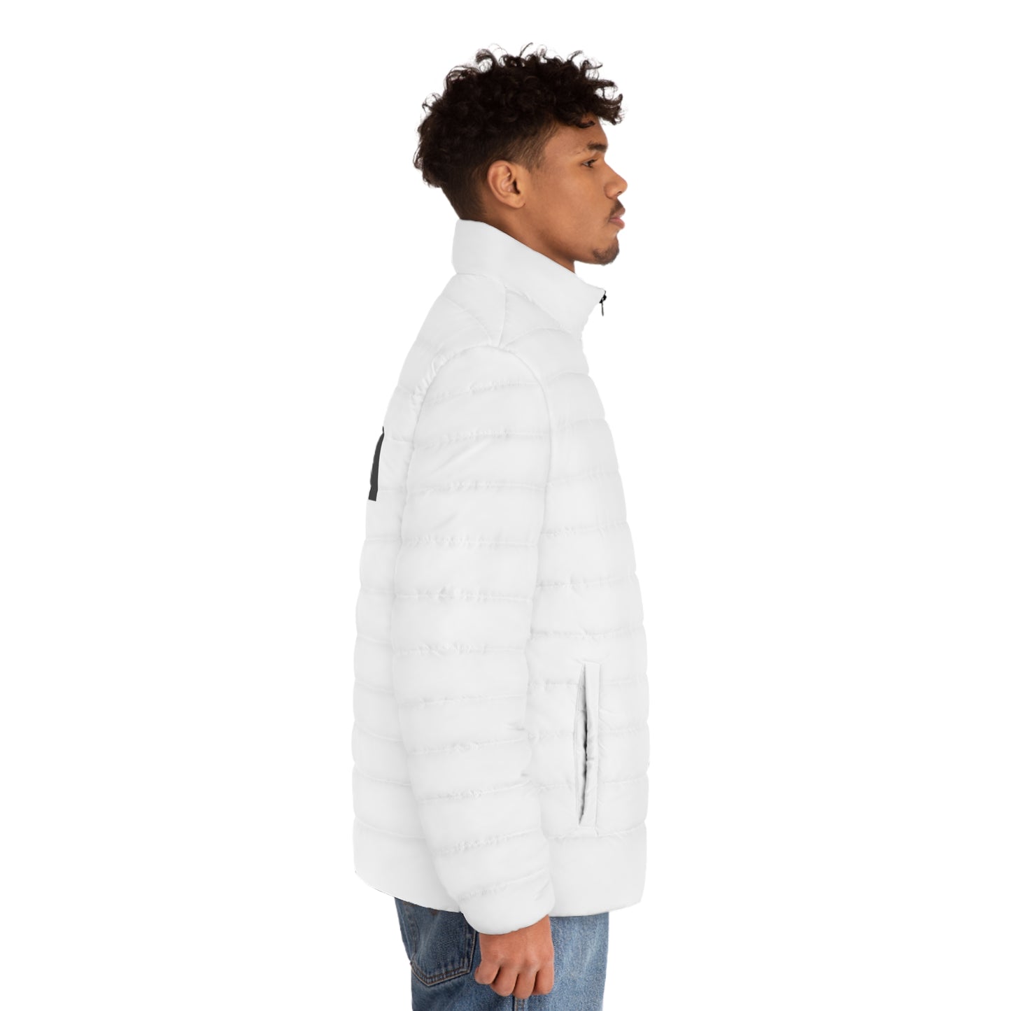 BUS-Puffer Jacket -black/white