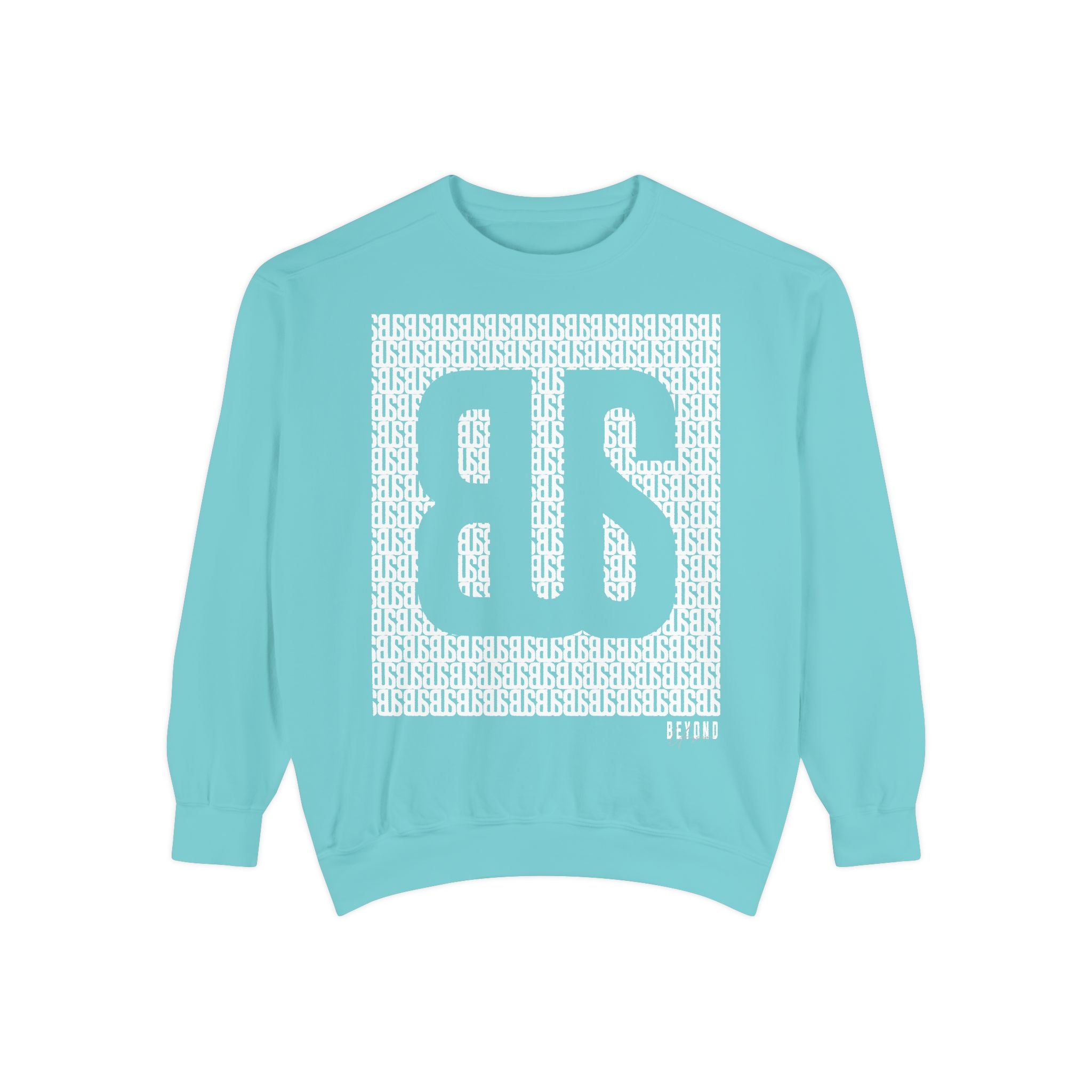 Beyond Unseen — Garment-Dyed Graphic Sweatshirt
