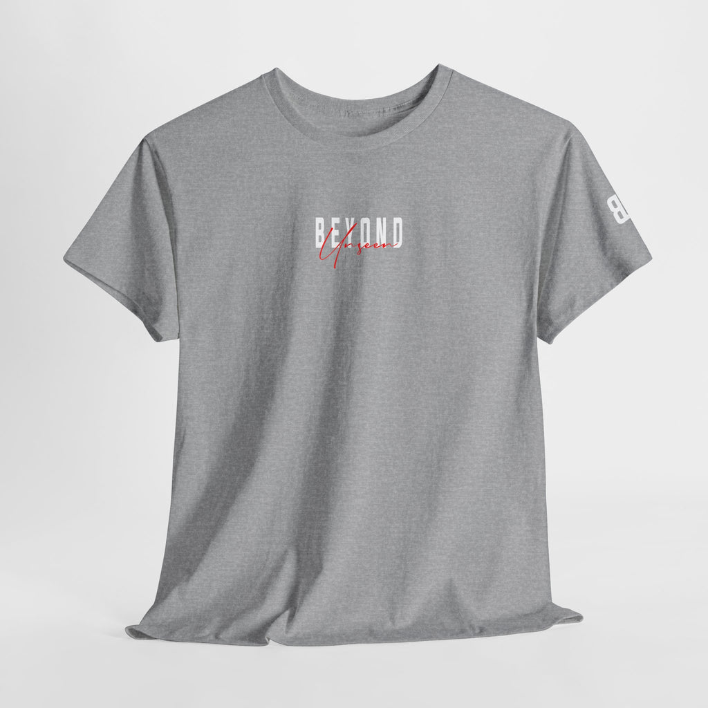 Typo — Beyond Unseen Graphic Tee — streetwear graphic tee, unisex cotton t-shirt