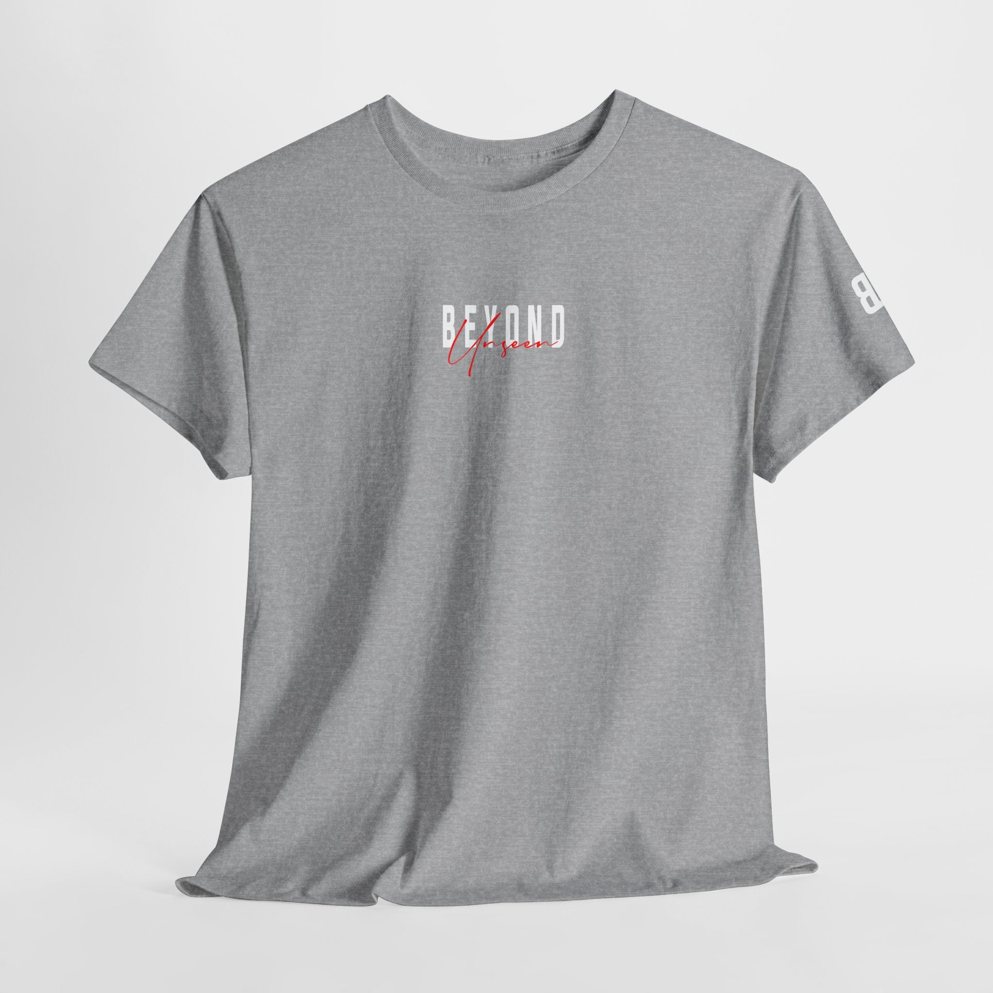 Typo — Beyond Unseen Graphic Tee — streetwear graphic tee, unisex cotton t-shirt