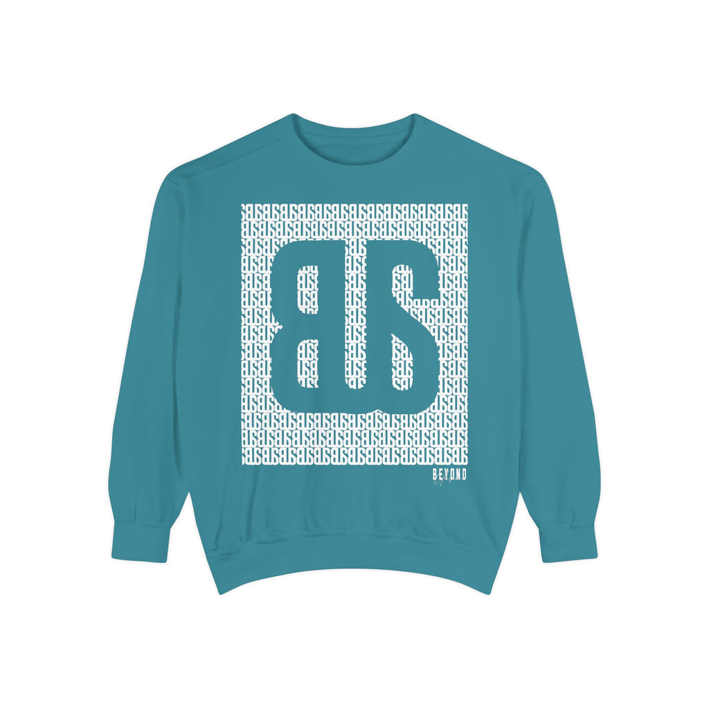 Beyond Unseen — Garment-Dyed Graphic Sweatshirt