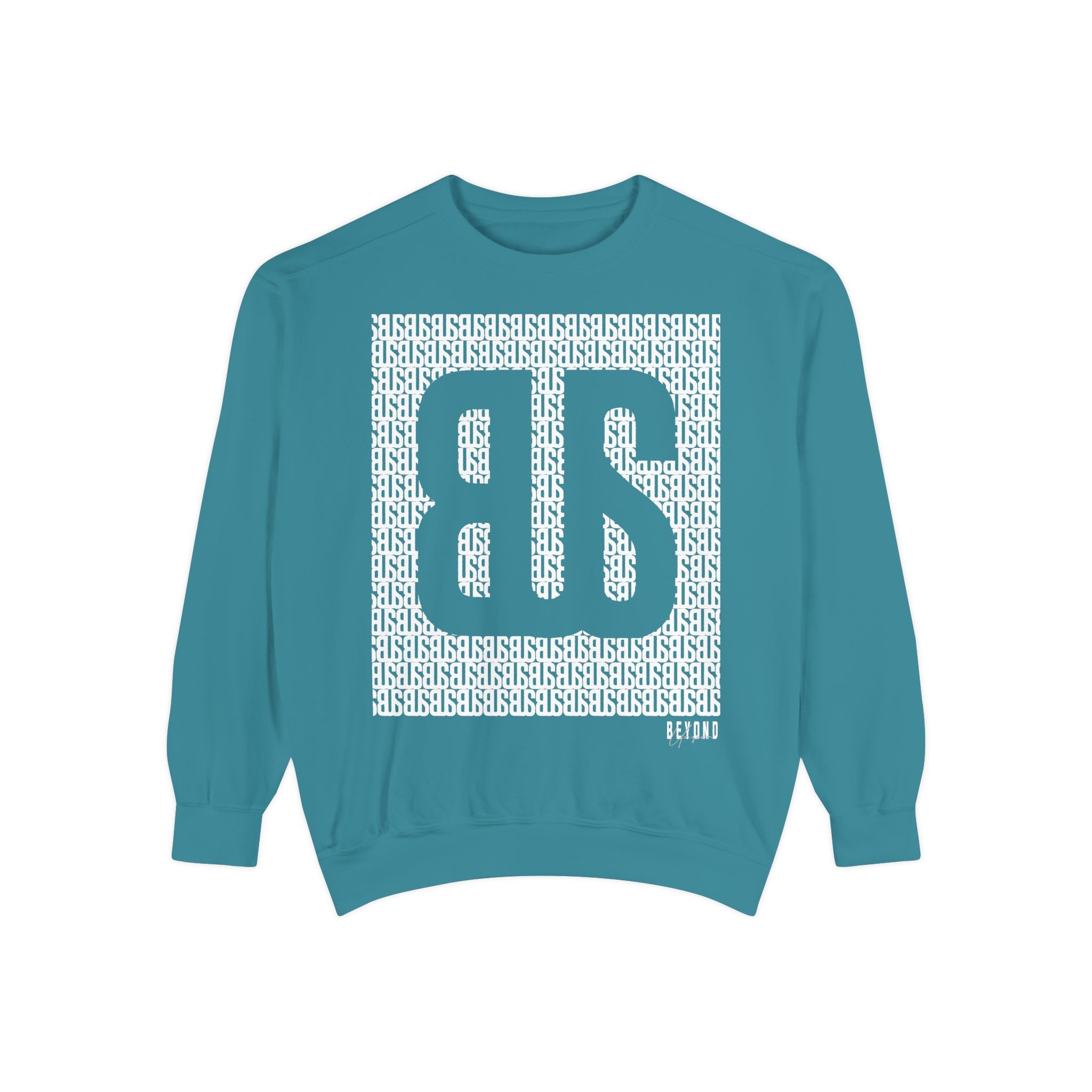 Beyond Unseen — Garment-Dyed Graphic Sweatshirt