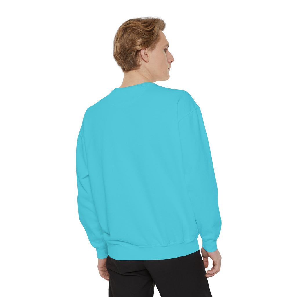 Beyond Unseen — Garment-Dyed Graphic Sweatshirt