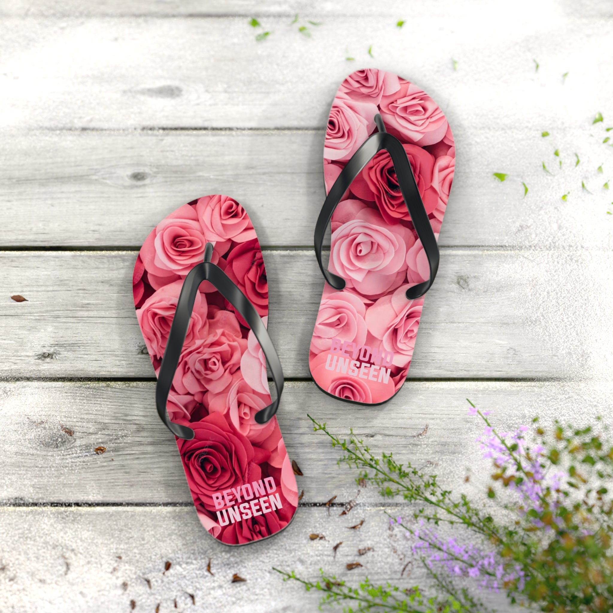 Beyond Unseen — Flip Flops (Pink)