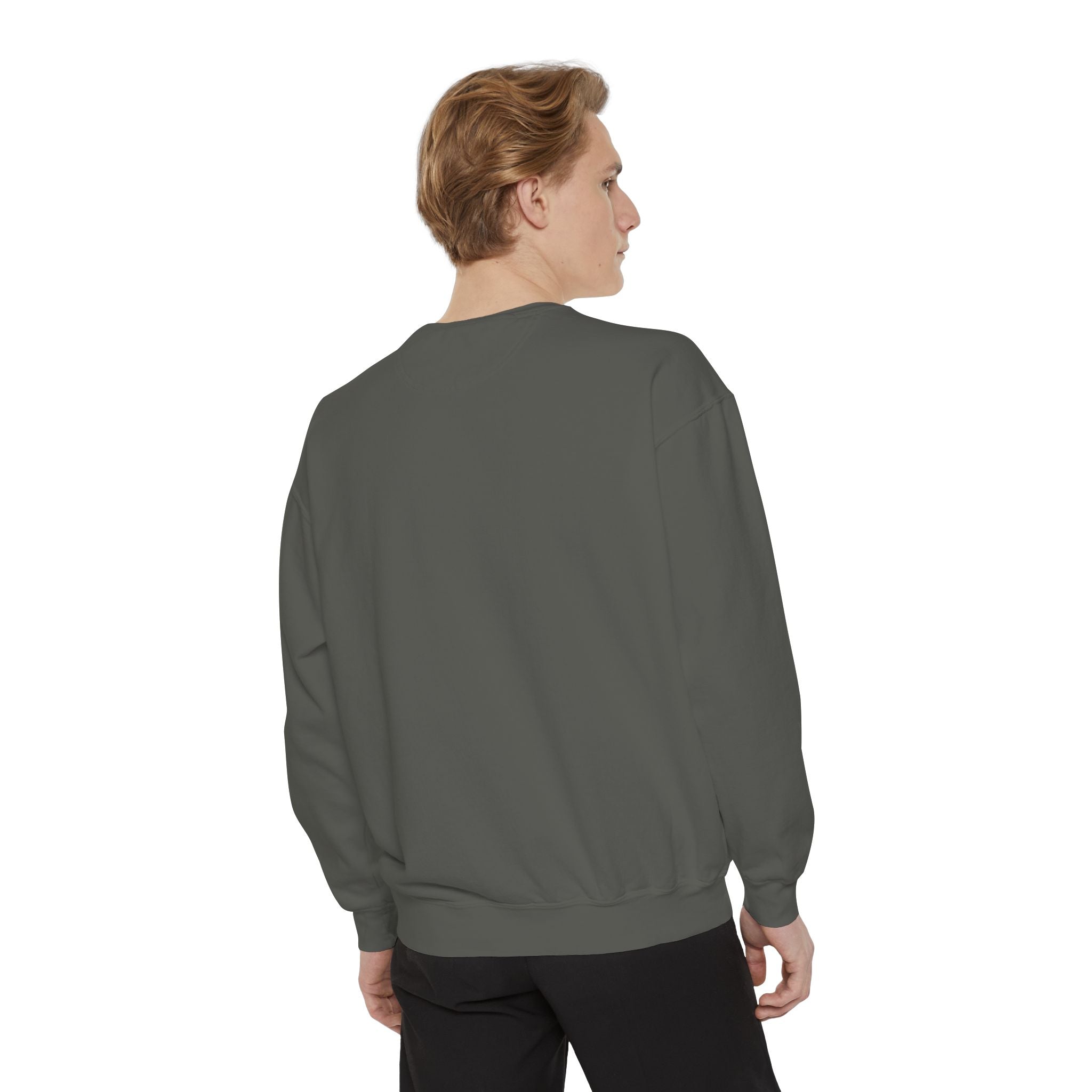 Beyond Unseen — Garment-Dyed Graphic Sweatshirt