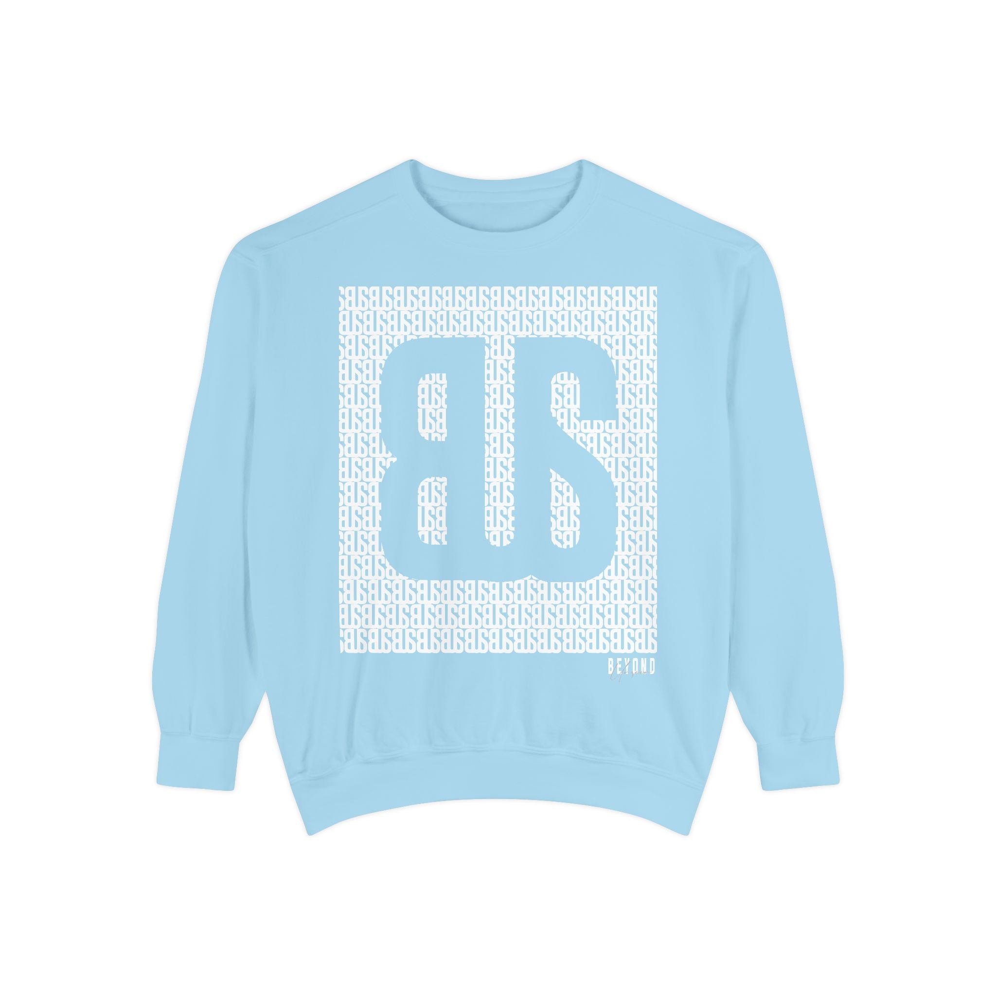 Beyond Unseen — Garment-Dyed Graphic Sweatshirt