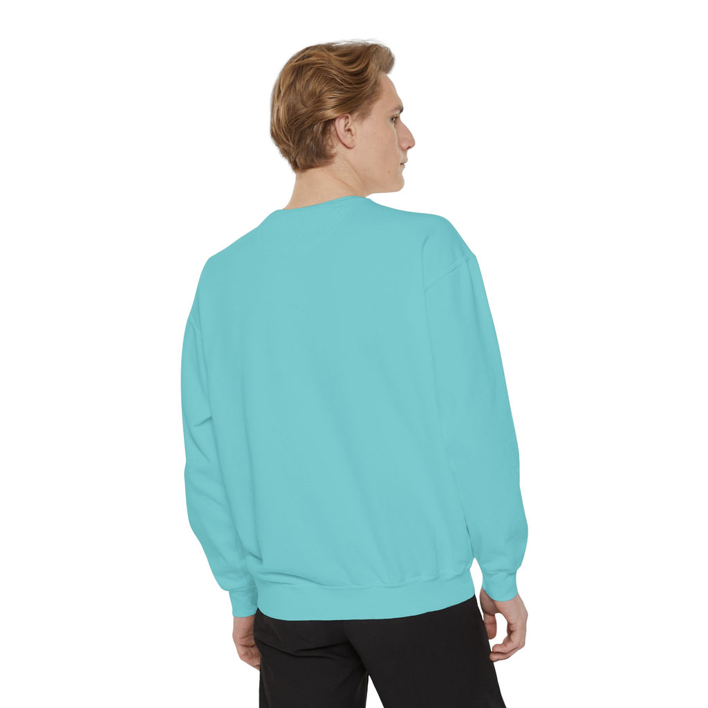 Beyond Unseen — Garment-Dyed Graphic Sweatshirt