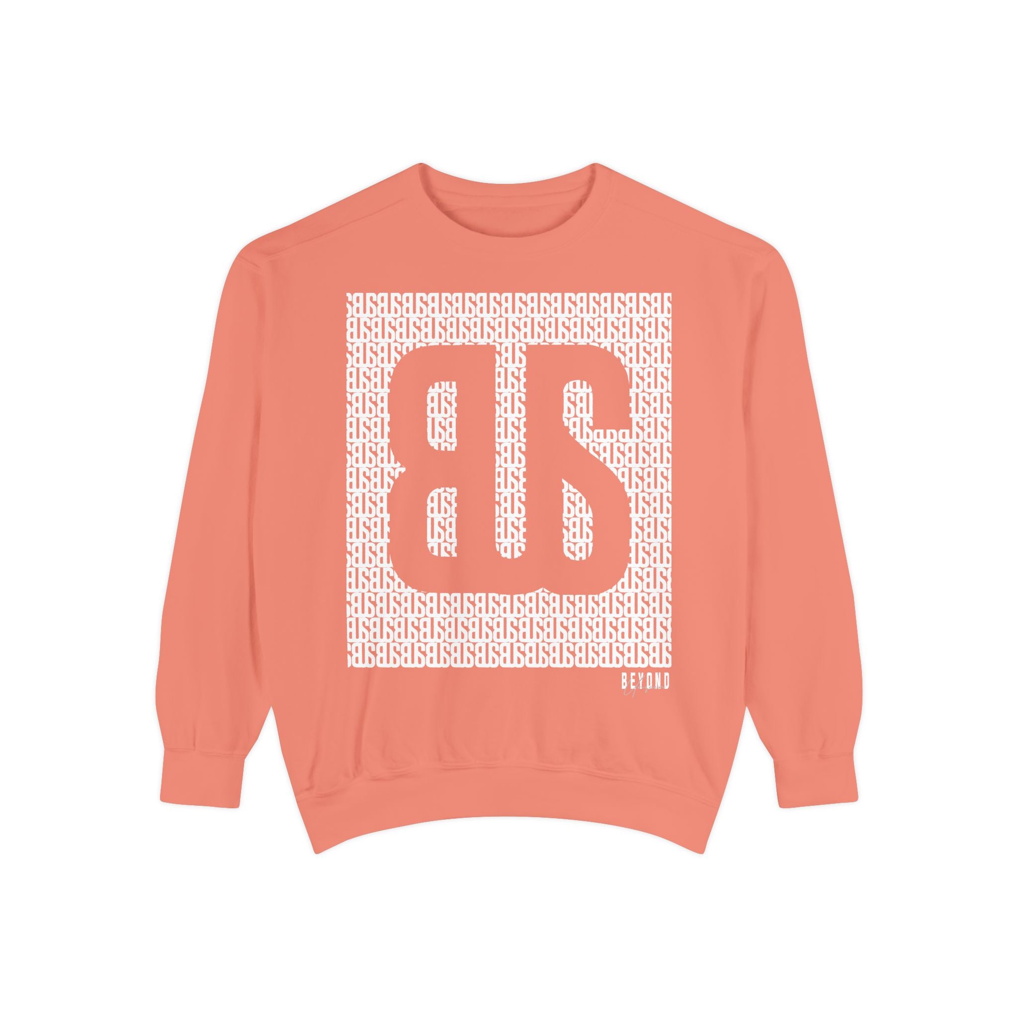 Beyond Unseen — Garment-Dyed Graphic Sweatshirt