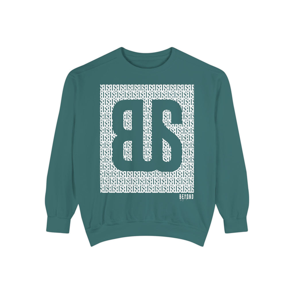 Beyond Unseen — Garment-Dyed Graphic Sweatshirt