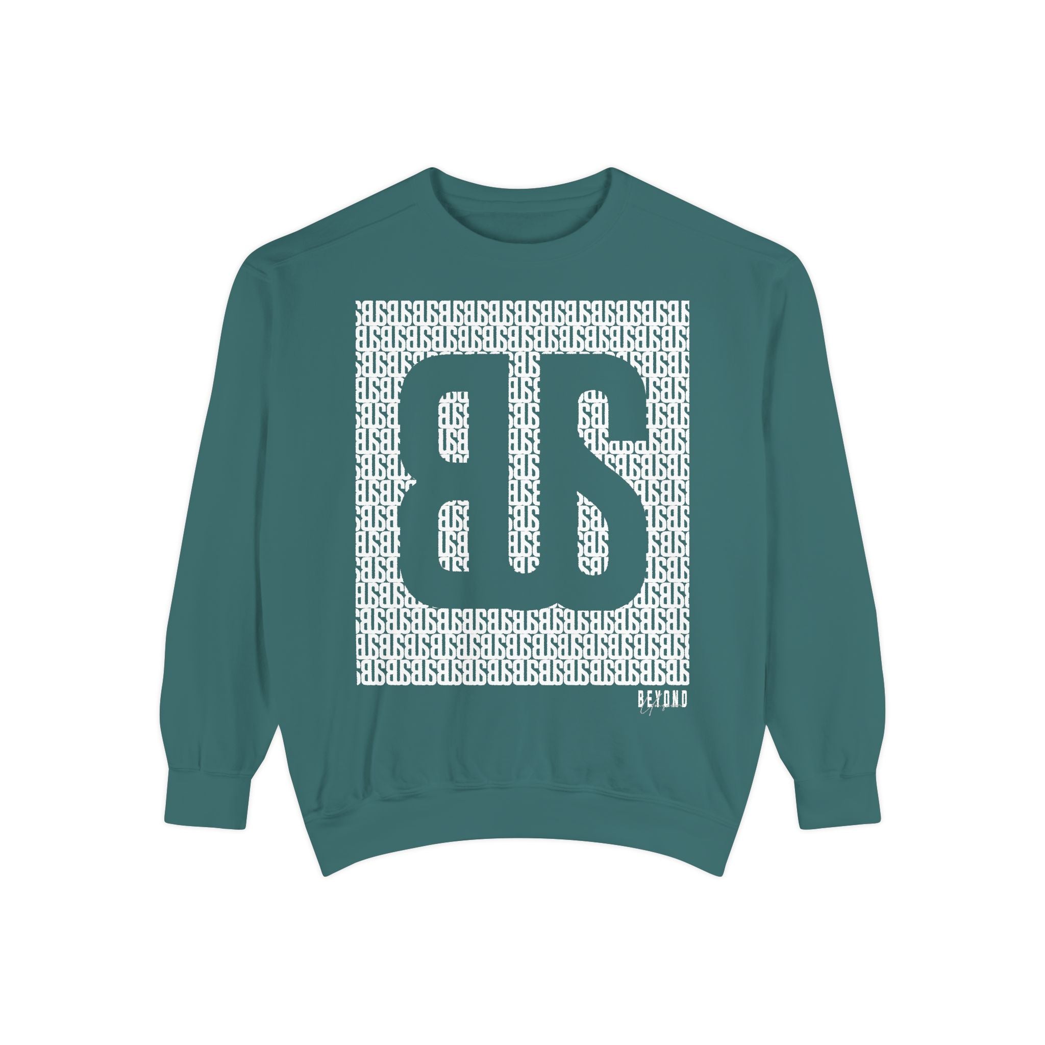 Beyond Unseen — Garment-Dyed Graphic Sweatshirt