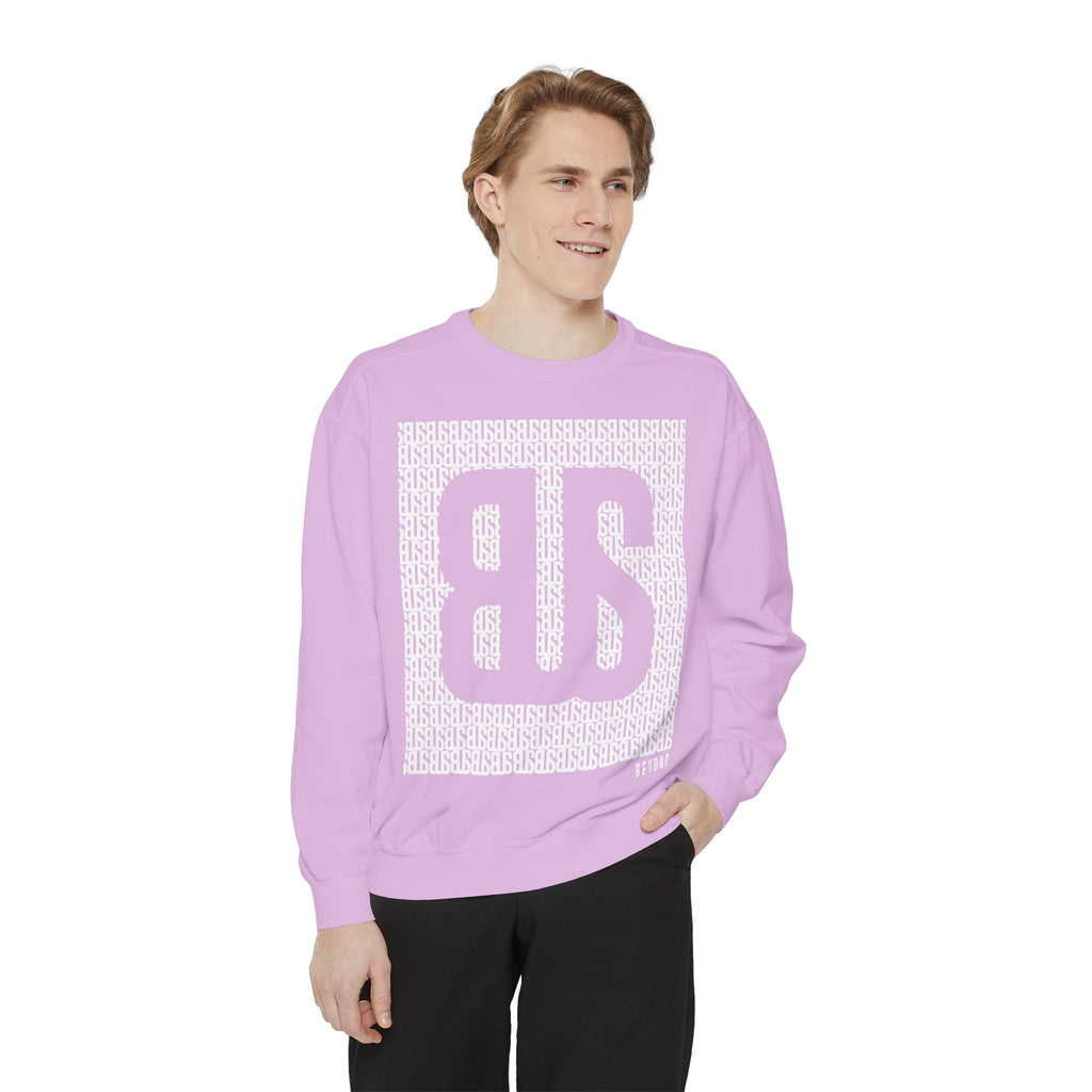Beyond Unseen — Garment-Dyed Graphic Sweatshirt
