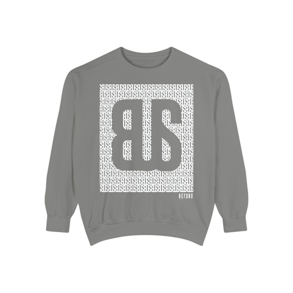 Beyond Unseen — Garment-Dyed Graphic Sweatshirt