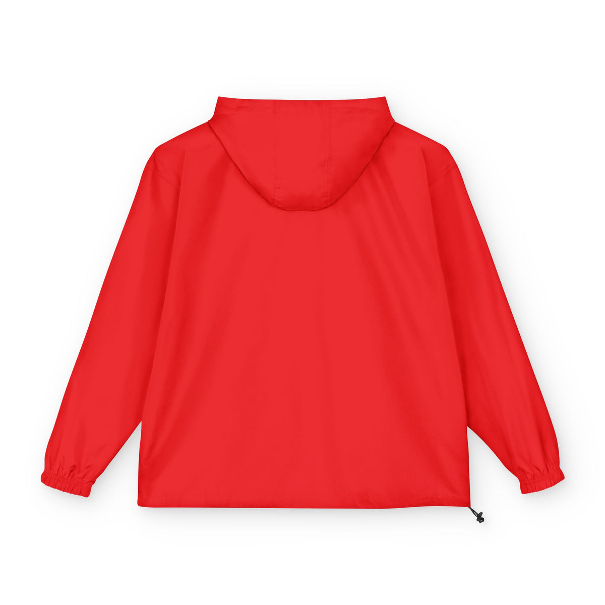 Champion Packable Orange Anorak Jacket - Lightweight Windbreaker for Outdoor Adventures
