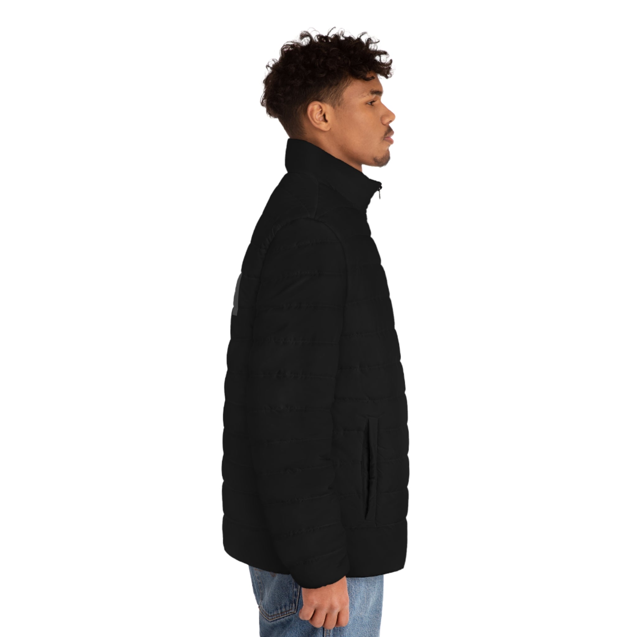 Beyond Unseen — Puffer Jacket (Black)