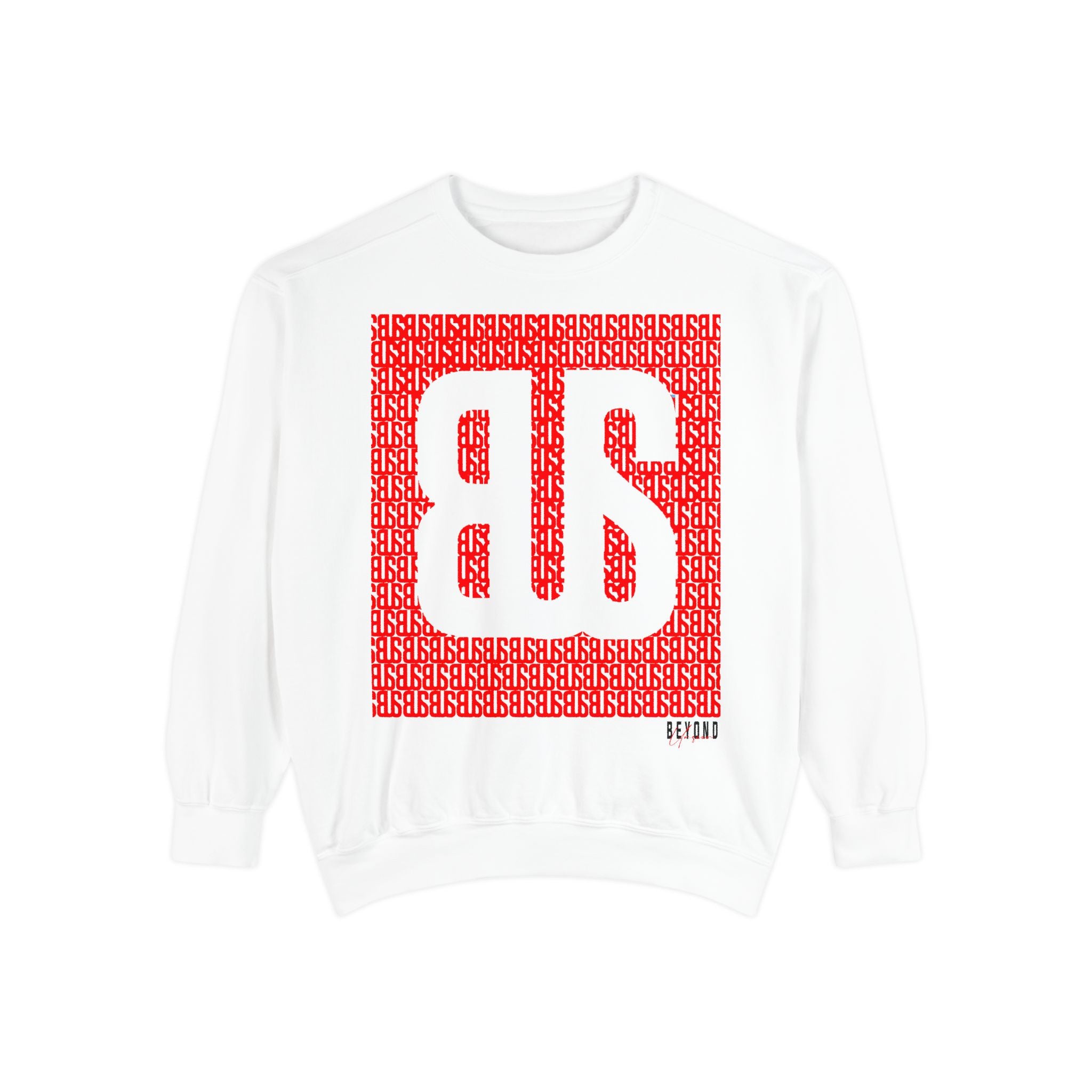 Beyond Unseen — Garment-Dyed Graphic Sweatshirt