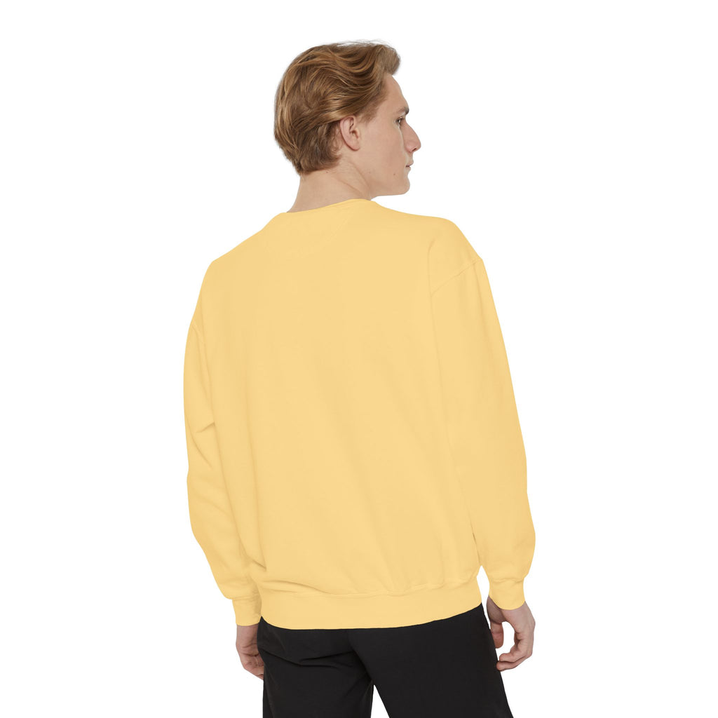 Beyond Unseen — Garment-Dyed Graphic Sweatshirt