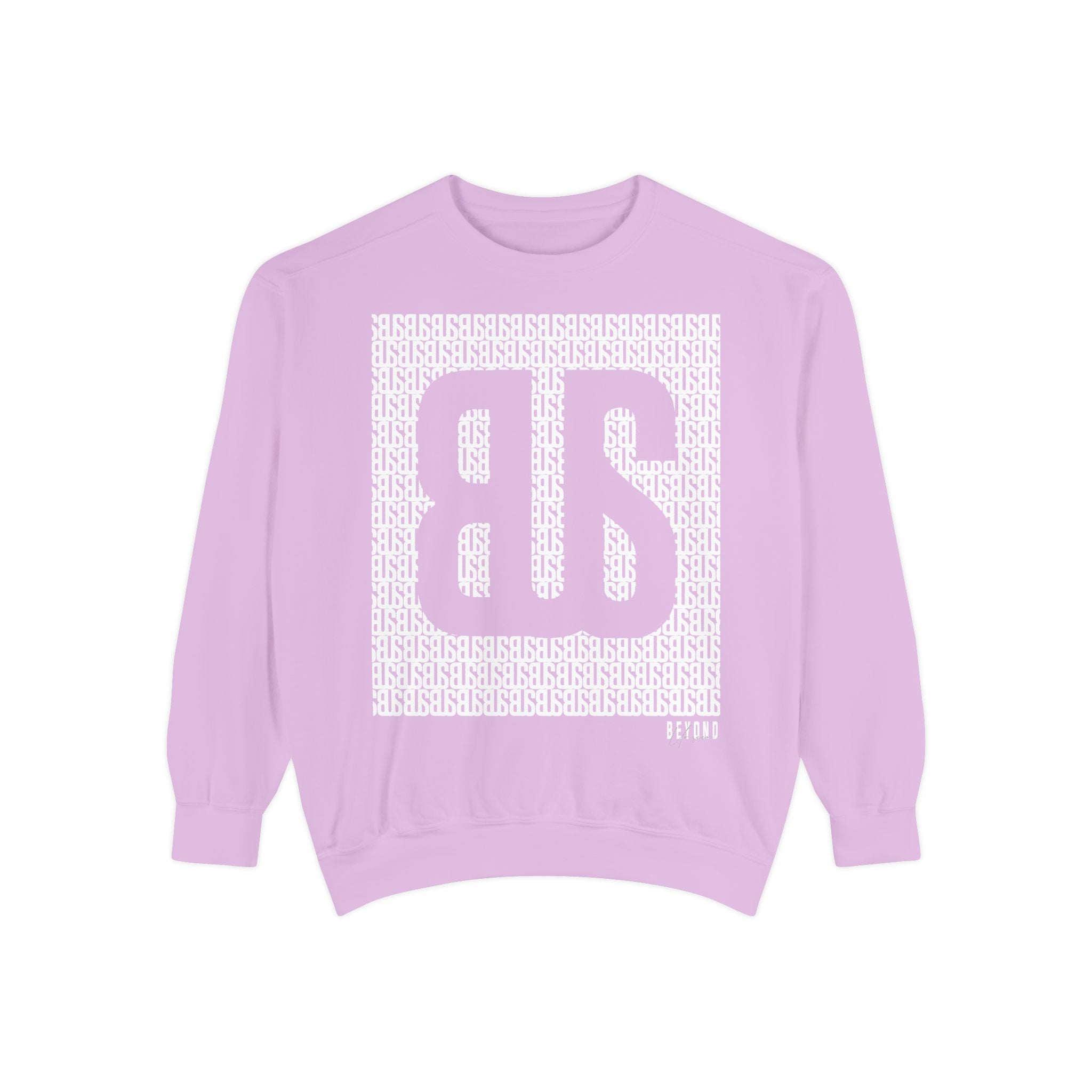 Beyond Unseen — Garment-Dyed Graphic Sweatshirt