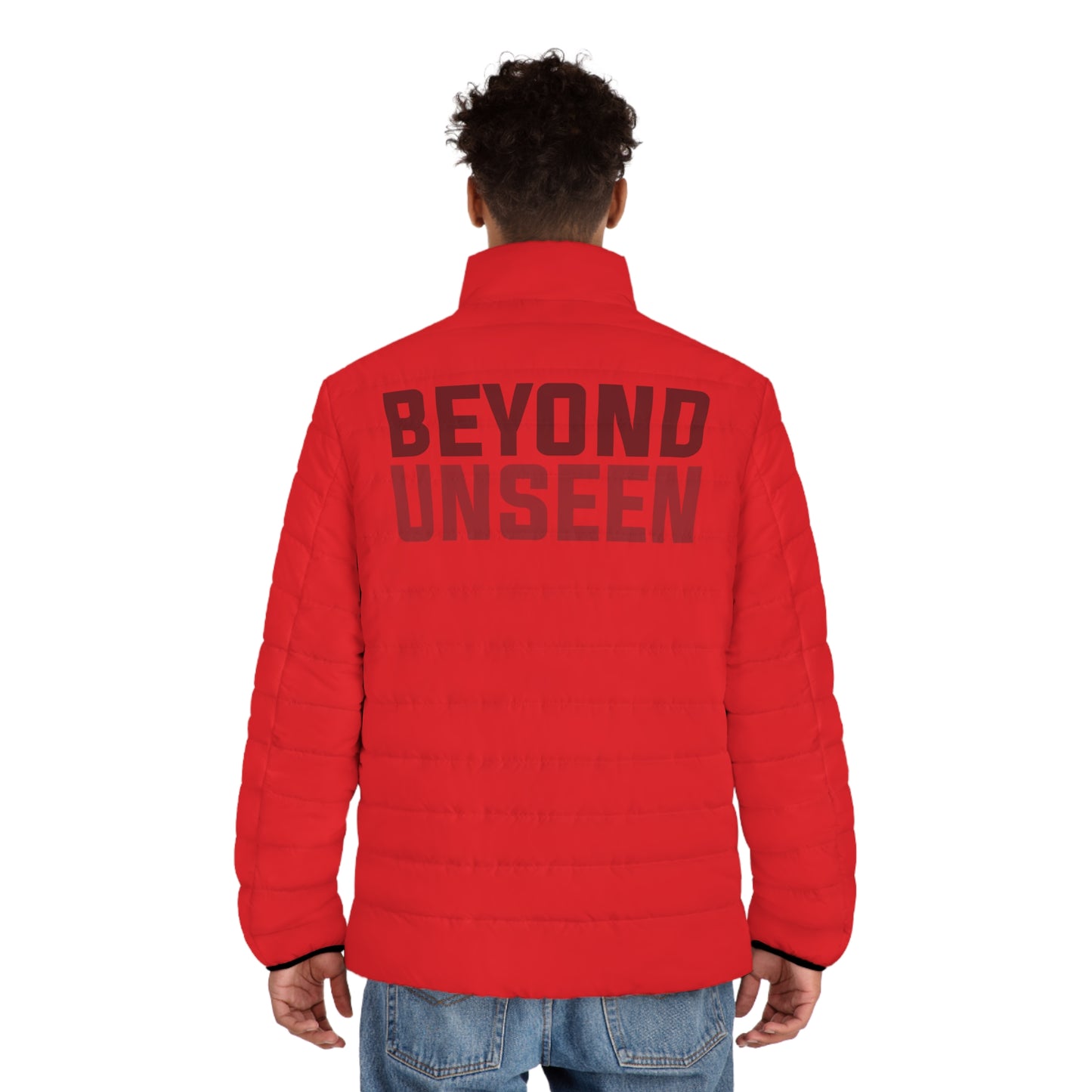 BUS-Puffer Jacket -red