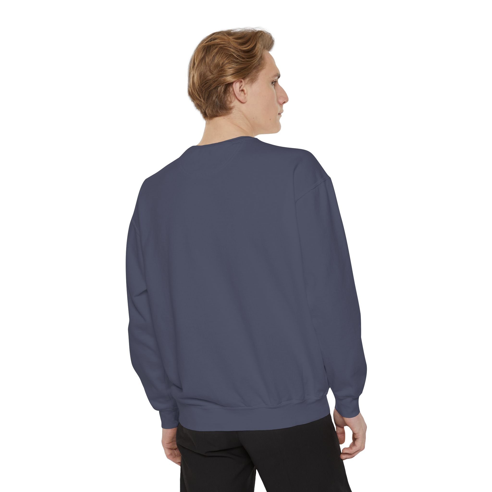 Beyond Unseen — Garment-Dyed Graphic Sweatshirt